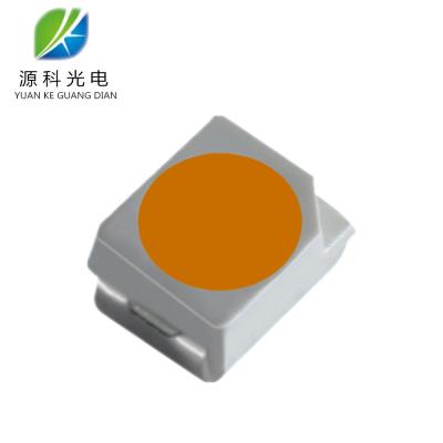 China 0.06w Led Smd 3528 Mixed Yellow Light Phosphor 1600-1800K Emitted Orange Color for sale