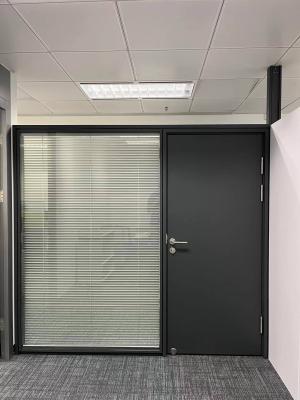 China Non Full Height Partition Wall Solid / Glass For High Indoor Space Flexible Space Division for sale