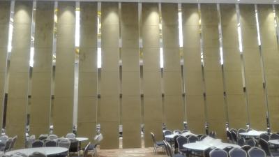 China movable partition wall smoothly sliding extra high panel customized color size material for sale