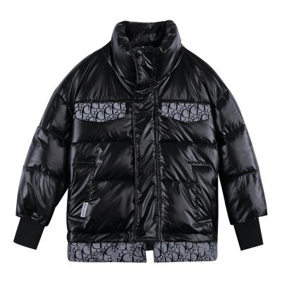 China Boys Cotton Padded Coat Windproof Reflective Kids Wear Winter Children Jackets Anti-wrinkle Boys Clothing for sale