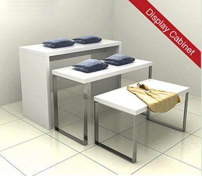 China Wooden Garment Display Racks for sale