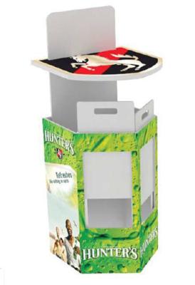 China Wooden Liquor Counter Display Rack For supermarket wine bottle for sale