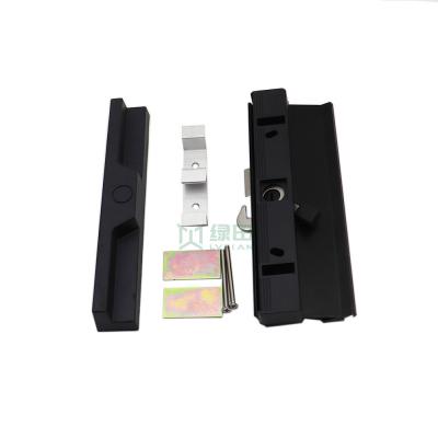 China Aluminum Profile Sliding Door Pull Handle Lock For Residential And Commercial Door for sale