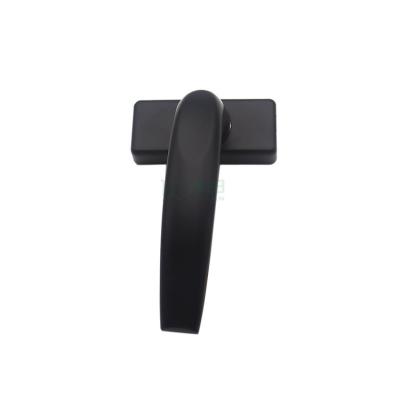 China Black Door And Window Push Through Handle Chrome Plated Finish For Home Office for sale