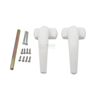 China White Door Window Double Sided Handles Modern Design Aluminum Alloy Materials for sale