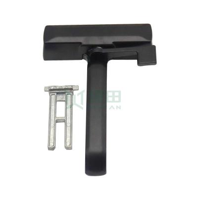 China UPVC Casement Door Lock Handle Hardware North American Style Smooth Surface for sale