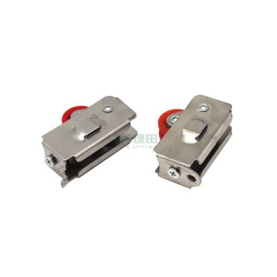 China Precision Aluminum Sliding Door Window Rollers Heavy Duty Sliding Window Pulley for sale
