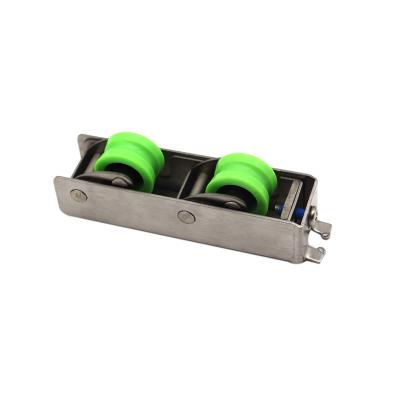 China 60 70 Single Aluminum sliding window roller replacement Customizable Design for sale