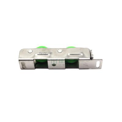 China Balcony Kitchen Glass Sliding Door Pulley Stainless Steel Quiet Operation for sale