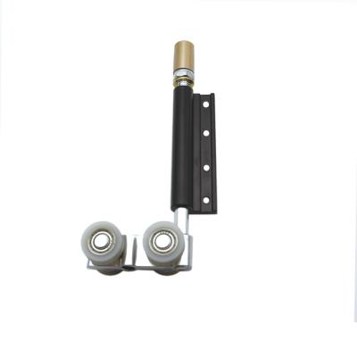 China Black Bi Fold Folding Gate Hinge Door Fixing Hardware Modern Style for sale