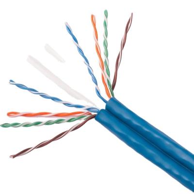 China High Speed Gigabit Ethernet Communication Data LAN Round Wire CAT6 LAN Cat 6 Cable for Network PS4 Compatible and PC for sale