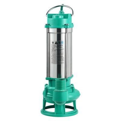 China Automotive industry high quality sewage pump with cutter unclog septic tank cutting off sewage pump for toilet waste for sale