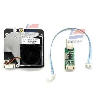 China YJJ SDS198 TSP/PM100 Sensor de poeira de pequeno tamanho de grande desempenho com tensão nominal de 5V e corrente nominal de 90mA±10mA à venda