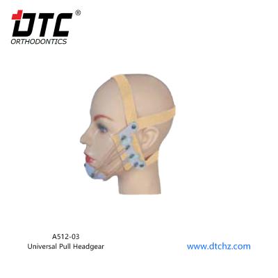 Chine Système de traction universel orthopédique DTC de classe I avec élastiques réglables et tasse de menton à vendre