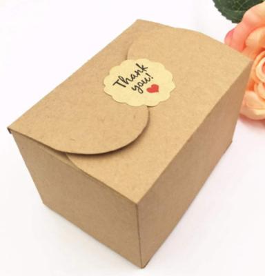 China Biodegradable Kraft Cardboard Window Pie Bakery Auto-Automatic Box for sale