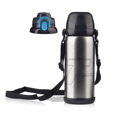 China 800ml Business Insulated Double Wall 304 Stainless Steel Thermos Sports Water Bottles for sale
