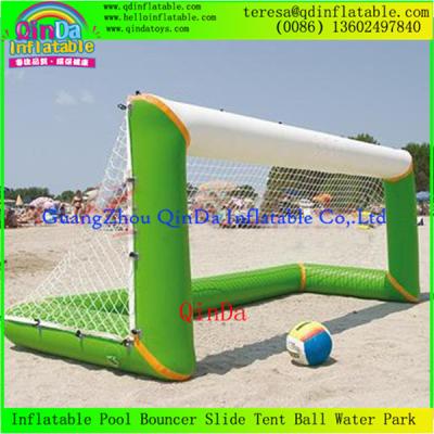 China Hot Sale Play Inflatable Water Football Gate water playground Kids Interactive Game for sale