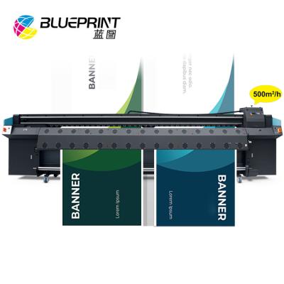 China New 2020 Indoor Outdoor Advertising High Speed Good Quality 500cm Wide Width 500sqm Per Hour Format Billboard Printer for sale
