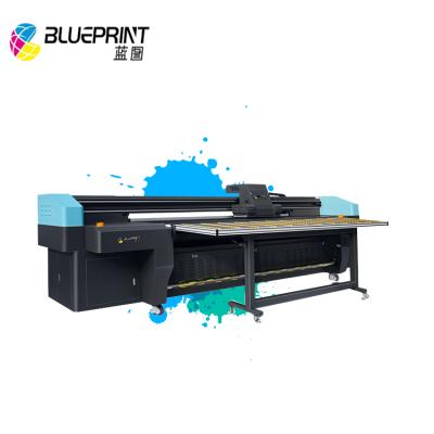 China Hotels Model 3.2m Large Format Printing Machine Digital UV Hybrid Printer High Speed UV Printer for sale