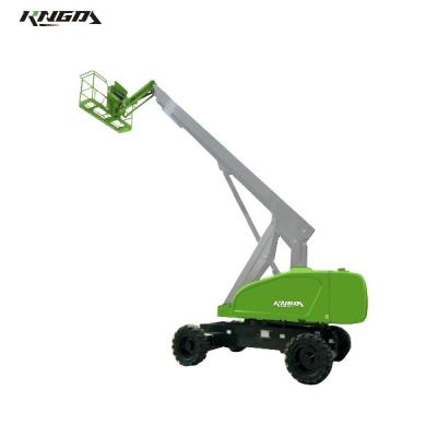 China MEWP Load 230Kg Diesel Telescopic Boom Lift Platform Height 14m for sale