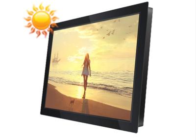 China Monitor fixado na parede de um Hdmi Lcd de 19 polegadas, exposição legível da luz solar ultra fina à venda