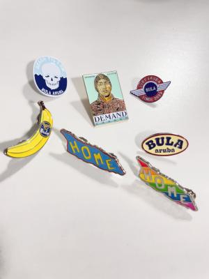 China Plated Metal Crafts Customized Soft Enamel Lapel Pin Business Gifts Metal Logo Design Pins For Clothes for sale