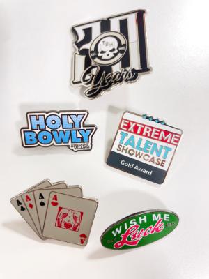 China Plated Metal Crafts Customized Hard Enamel Lapel Pin Business Gifts Metal Logo Design Pins For Clothes for sale