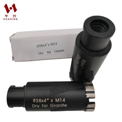 China Fast Speed Drilling Vacuum Welded Laser Welding Diamond Core Drill Bits 1-1/2inch For Granite Brick Stone Marble Hole Saw 38mm for sale