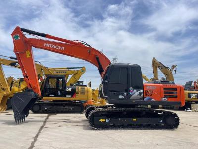 China Excavadora usada Hitachi ZX200 Excavadora hidráulica de tamaño medio en venta