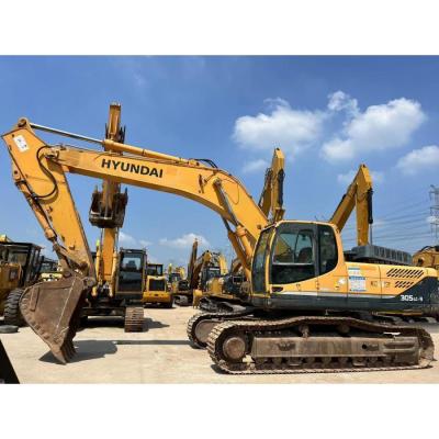 中国 強力な30トンのオリジナルカラー ヒューンダイ R305LC 掘削機 重用 販売のため