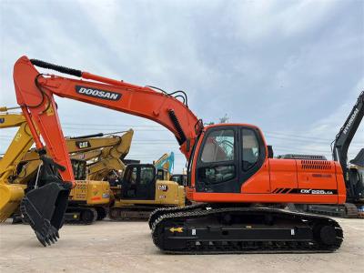 Китай Использованный экскаватор Doosan DX225LCA Вторая рука Doosan DX225 Crawler Средний экскаватор продается