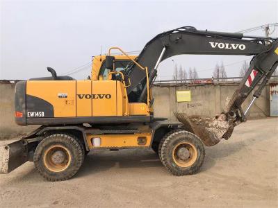 Cina Escavatore usato di alta qualità originale Volvo 145B escavatore a ruote in vendita