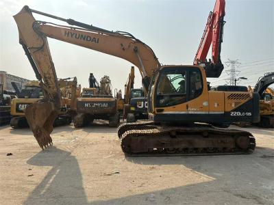 China Original Paint Used Hyundai R220LC-9S Excavator Secondhand Hyundai 220 Crawler Excavator for sale