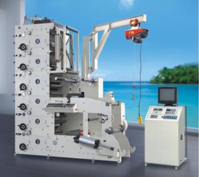 Chine Machine d'impression UV de Flexo de label d'impression de la machine RY-320-6C/de film d'imprimante de label flexographique UV de PE RY480-6C-B à vendre