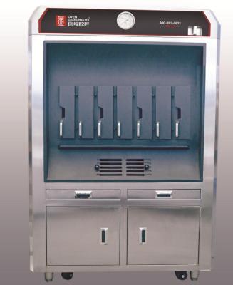 China Hotel Restaurant Resort One layer 6 Spaces Charcoal Fish Grill Equipment CE Certification for sale