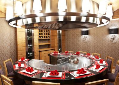 China Certificação japonesa do CE ISO9001 da chapa para assar da tabela da grade de Hibachi do restaurante/quintal à venda