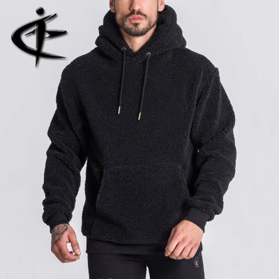 China Hot Selling 100% Anti-wrinkle Polyester Lamb Warm Fleece Winter Thick Hoodies for sale