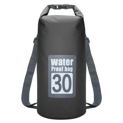 China 30L Swimming Bag Dry Bag Waterproof Waterproof Bag Storage for Canoe Kayak Rafting Travel Swimming Kit Backpack Outdoor Sports Bags for sale