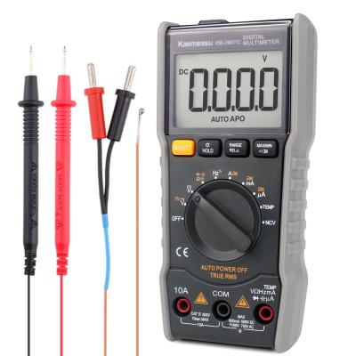 China Anti Burn Electric Multimeter True-rms Ncv Ohm Hz Tester Smart Digital Multimeters With Temperature Probe for sale