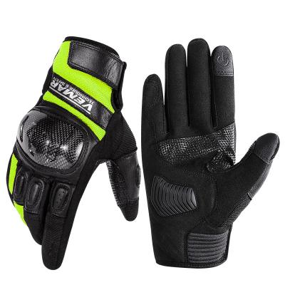 China Comfortable Anti Slip Gloves 2022 New Motorcycle Gloves Men's Racing Off-road Anti-fall Carbon Fiber Rider Gloves Motorcycle for sale