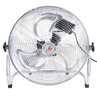 China Changrui Modern 16 Inch 18 Inch Cheap Plastic Blades 5 Speed Commercial Home Indoor Floor Cooling Oscillating Plastic Fans for sale