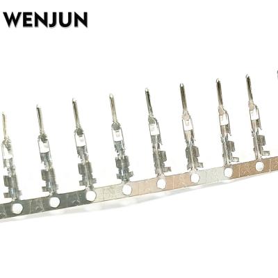 China WENJUN 2540 3Pin 4Pin Power PC Fan Power Connector Male Terminal Pins 1000pcs/pack for sale