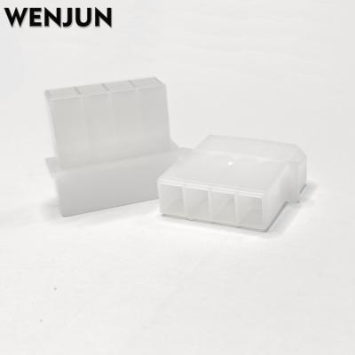 China WENJUN 1000PCS/PACK 5.08MM Big White 4P Molex 4D Female For PC Computer ATX IDE Power Connector Plastic Shell Housing for sale
