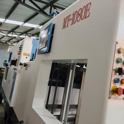 China JIGUO MY-1080E Automatic Die Cutting & Creasing Machine,Max.paper size 1080×780mm,Max.cutting speed 7500s/h,Max.pressure 320 Tons for sale