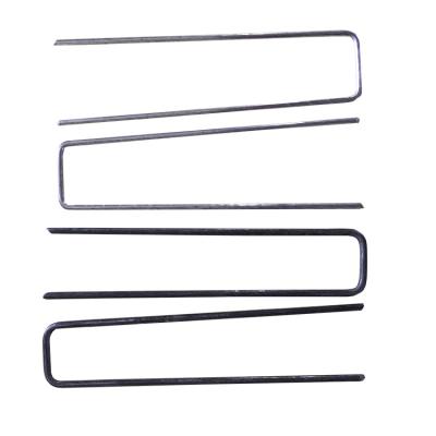 China Pin Ground Stake Flat Ground Sod Staples /Garden Fixing Pegs for sale