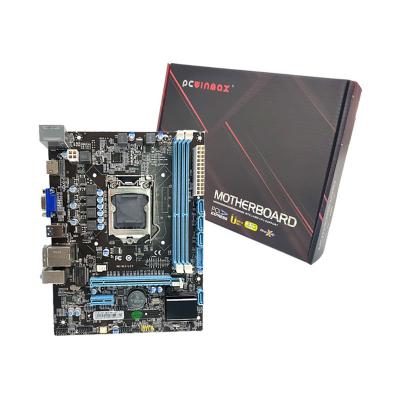 Chine Carte mère intégrée H61 Socket 1155 Carte mère Intel H61 DDR4 DDR3 à vendre