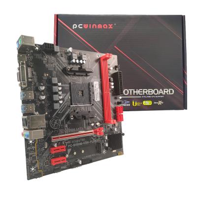 China PCWINMAX B450M VHD Plus AM4 Gaming microATX DDR4 M.2 B450 Plus Moederbord Te koop