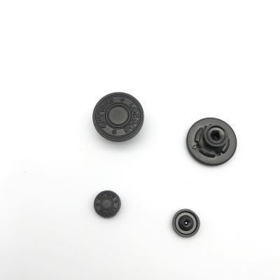 China Viable Made In China Top Quality Metal Jeans Button Manufacturer Exquisite Embossed Metal Cover Rivet Denim for sale