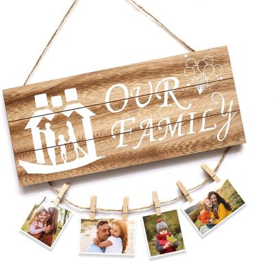 China Rustic Wooden Wall Hanging Art Signs Wood Sign Africa Customization Wholesale Family Wooden Plaque for sale