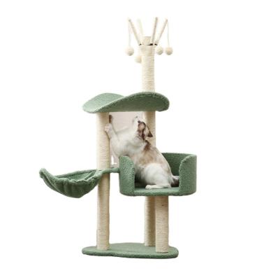 China Stocked Multi-Layer Cat Scratching Posts for Indoor Cats for sale